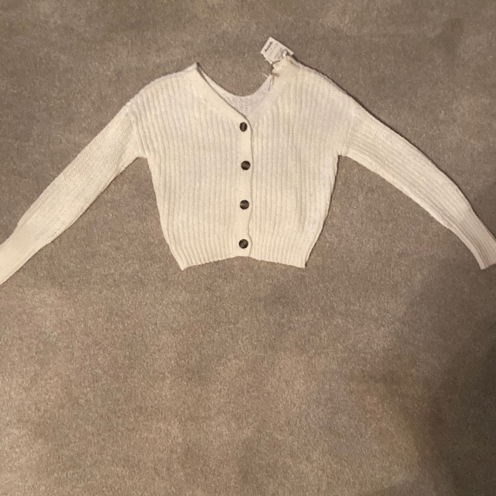 White sweater